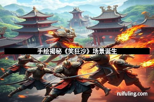 手绘揭秘《笑狂沙》场景诞生